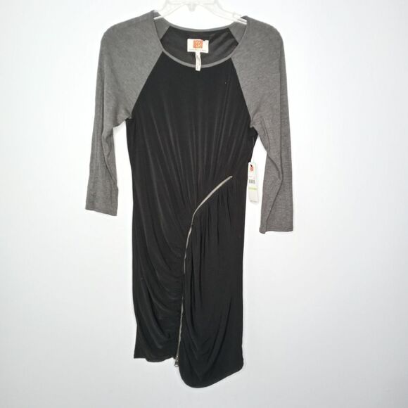 Laundry by Design black and gray dress size 4 - Picture 2 of 11